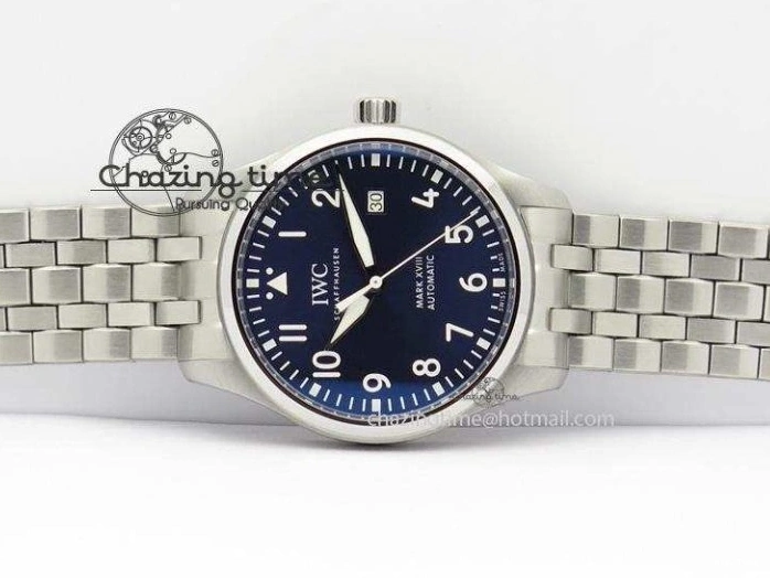 MIROTIME 0301 Durable Mark XVIII Le Petit Prince IW327004 SS Mk Maker Best Edition Blue Dial On SS Bracelet A 7297